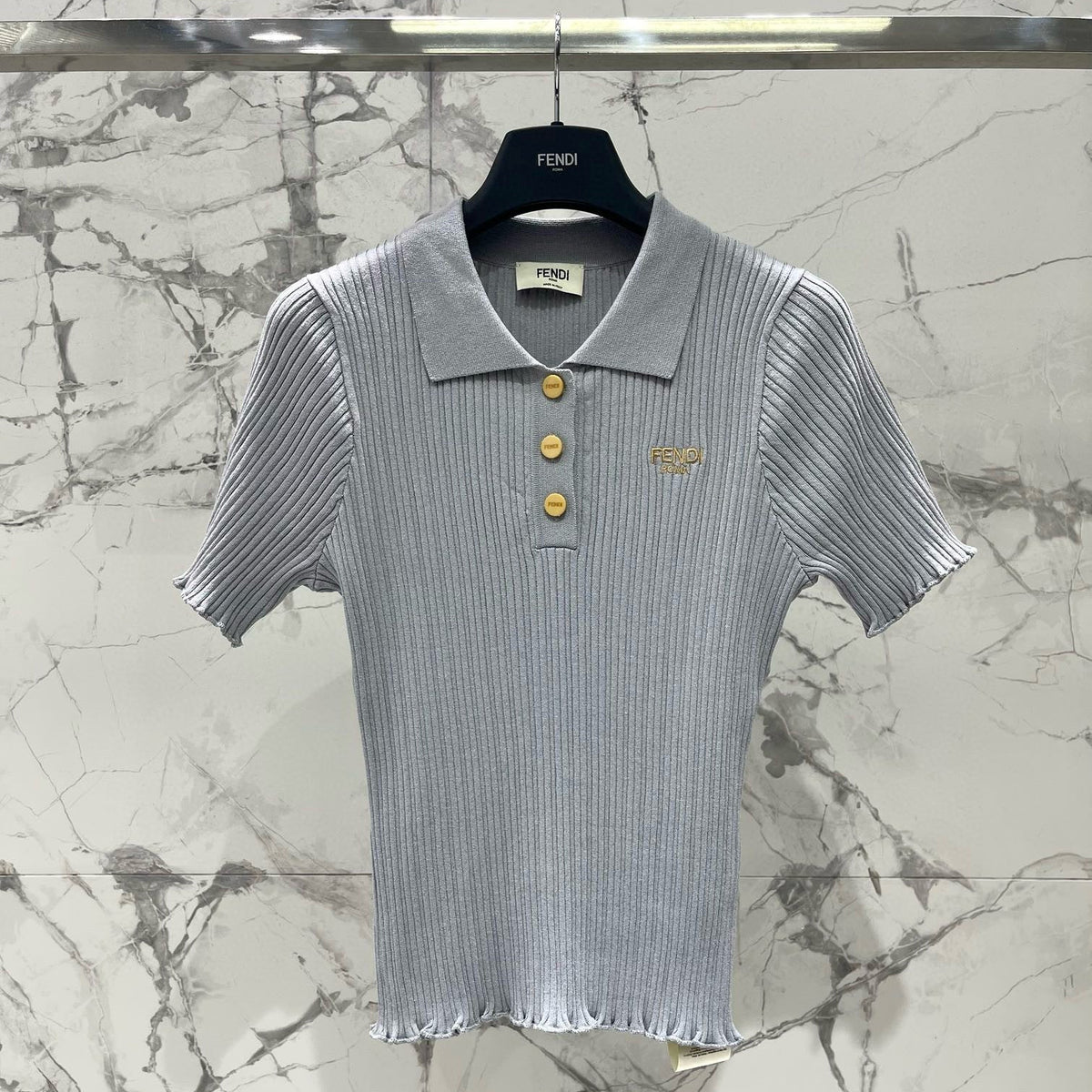 Polo Shirts- Fen Polo Shirt Classic Designer Cotton Polo Shirt