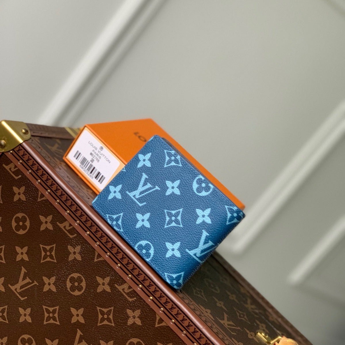 Louis Vuitton Wallets- Louis Vuitton Lou Wallet Compact Luxury Card Wallet