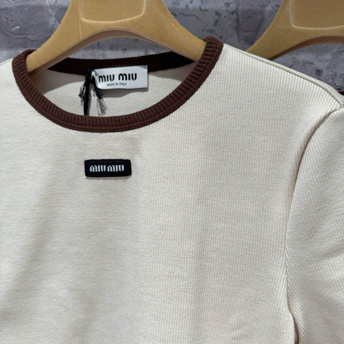 Tops- Miu M Top Premium Designer Casual Top