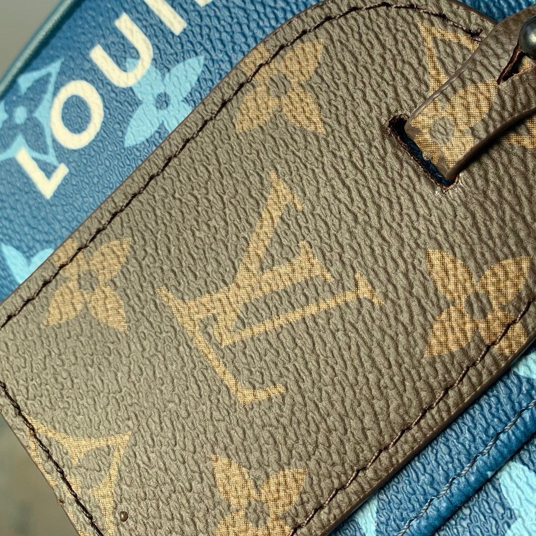 Louis Vuitton Wallets- Louis Vuitton Lou District Pm Messenger Bag Compact Luxury Card Wallet