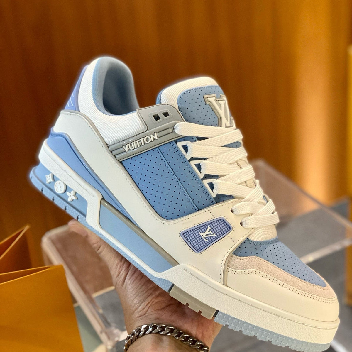 Velouxe Shoes?  Velouxe Lou Trainers Luxury Lifestyle Designer Footwear