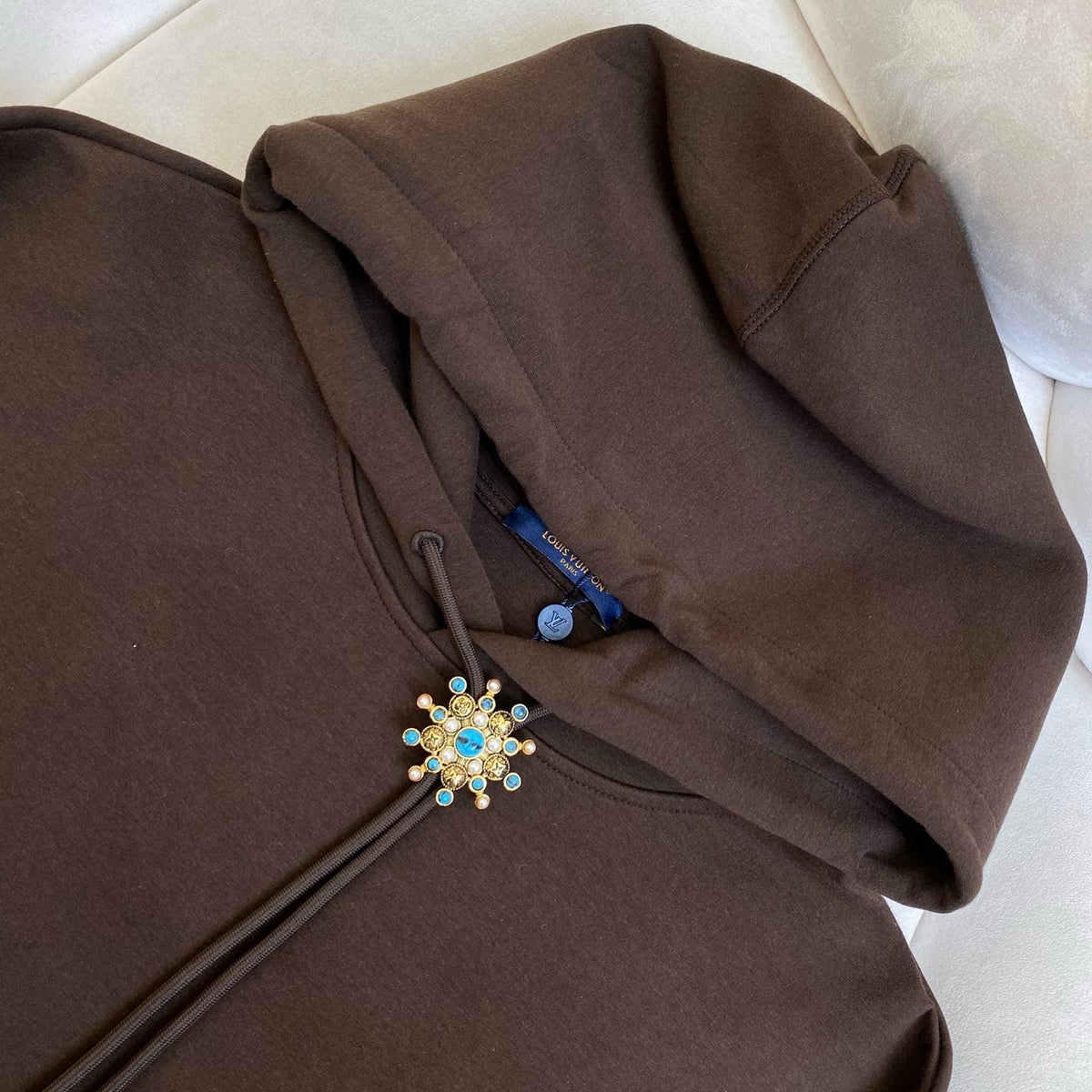 Louis Vuitton Hoodies- Louis Vuitton Lou Hoodie Comfortable Luxury Streetwear Hoodie