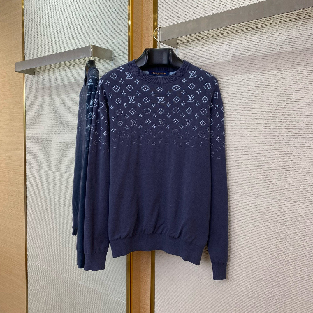 Louis Vuitton Sweaters- Louis Vuitton Lou Jumper Luxury Designer Knit Sweater