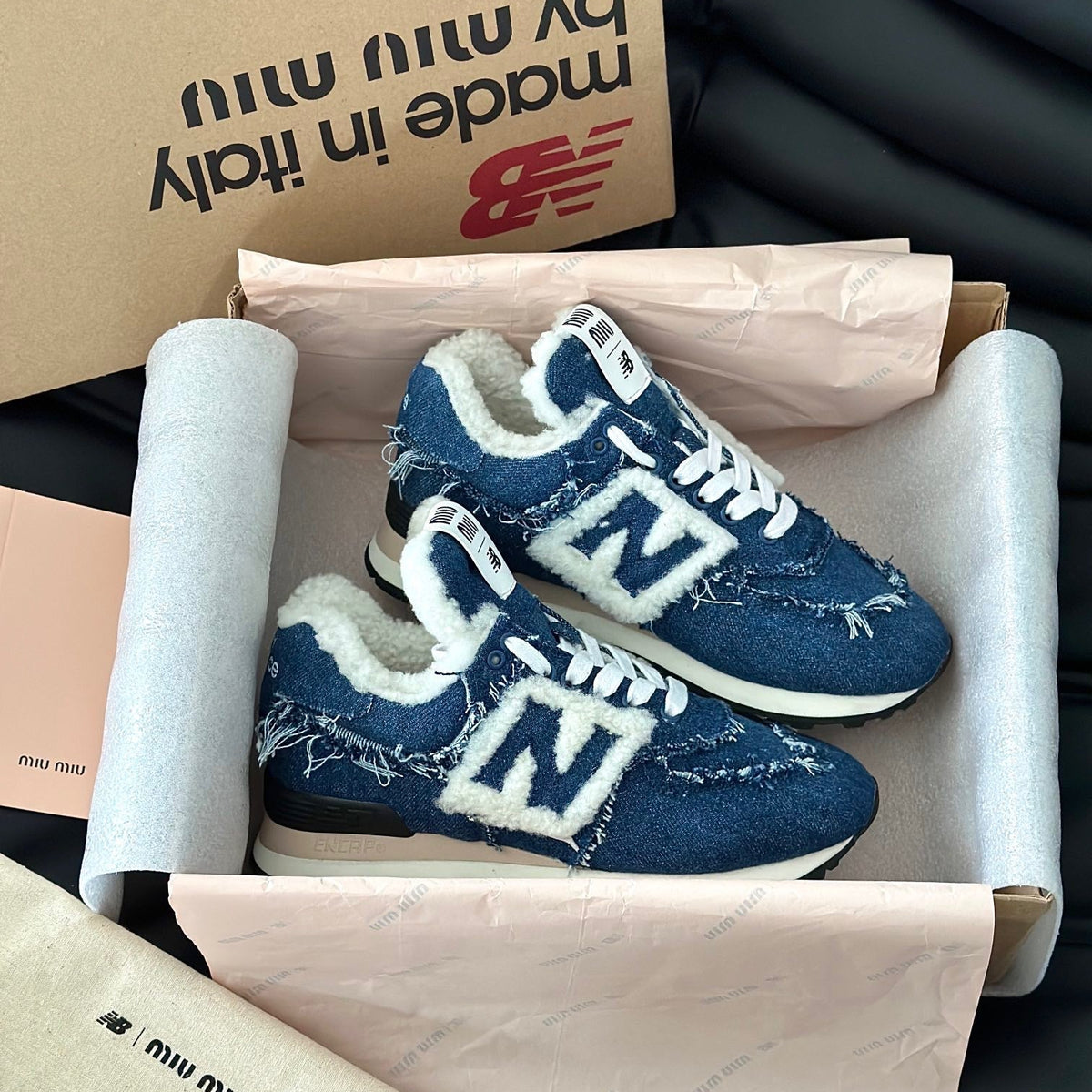 New Balance Shoes- New Balance Miu M x New Balance Trainers Luxury Lifestyle Designer Footwear