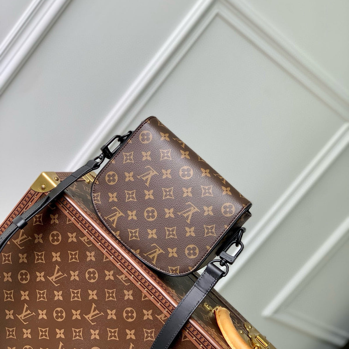 Louis Vuitton Bags- Louis Vuitton Lou Montsouris Messenger Pm Bag Elegant Everyday Designer Handbag