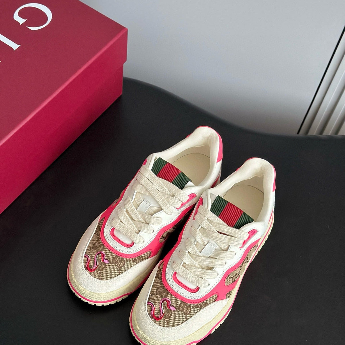 Gucci Shoes- Gucci Re Web Sneaker Luxury Lifestyle Designer Footwear