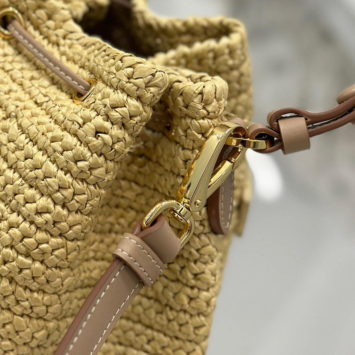 Bags- Pd Crochet Mini Bucket Bag Elegant Everyday Designer Handbag
