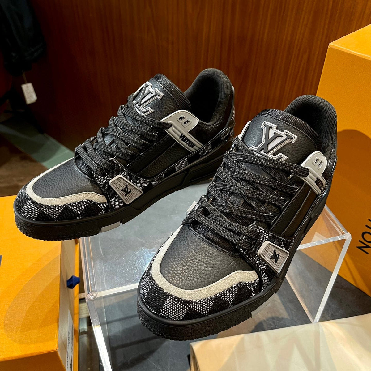 Louis Vuitton Shoes- Louis Vuitton Lou Trainers Luxury Lifestyle Designer Footwear