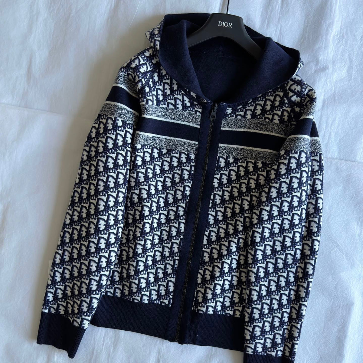 Dior Hoodies- Dior Zip Hoodie Premium Designer Casual Hoodie
