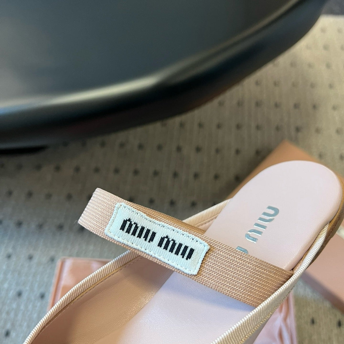 Shoes- Miu M Ballerina Flats Luxury Lifestyle Designer Footwear