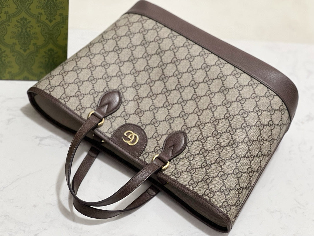 Gucci Bags- Gucci Ophidia Small Tote Bag Luxury Designer Leather Handbag