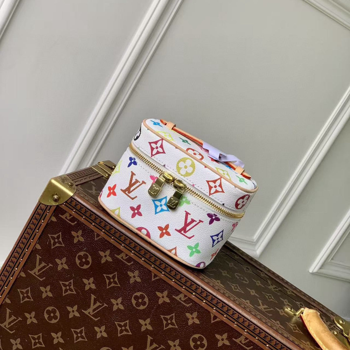Louis Vuitton Bags- Louis Vuitton Lou Nice Nano Bag Luxury Designer Leather Handbag