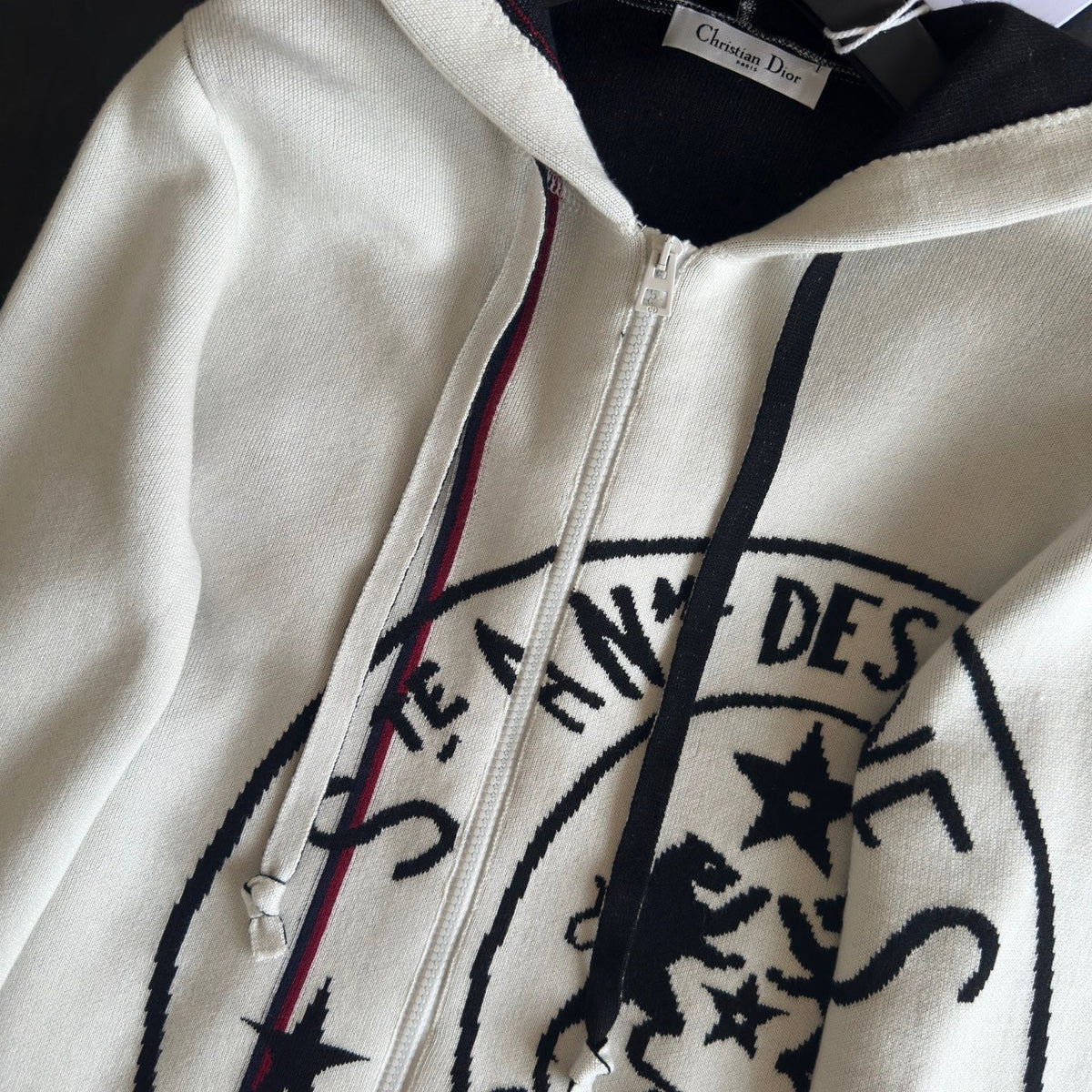 Dior Hoodies- Dior Zip Hoodie Comfortable Luxury Streetwear Hoodie