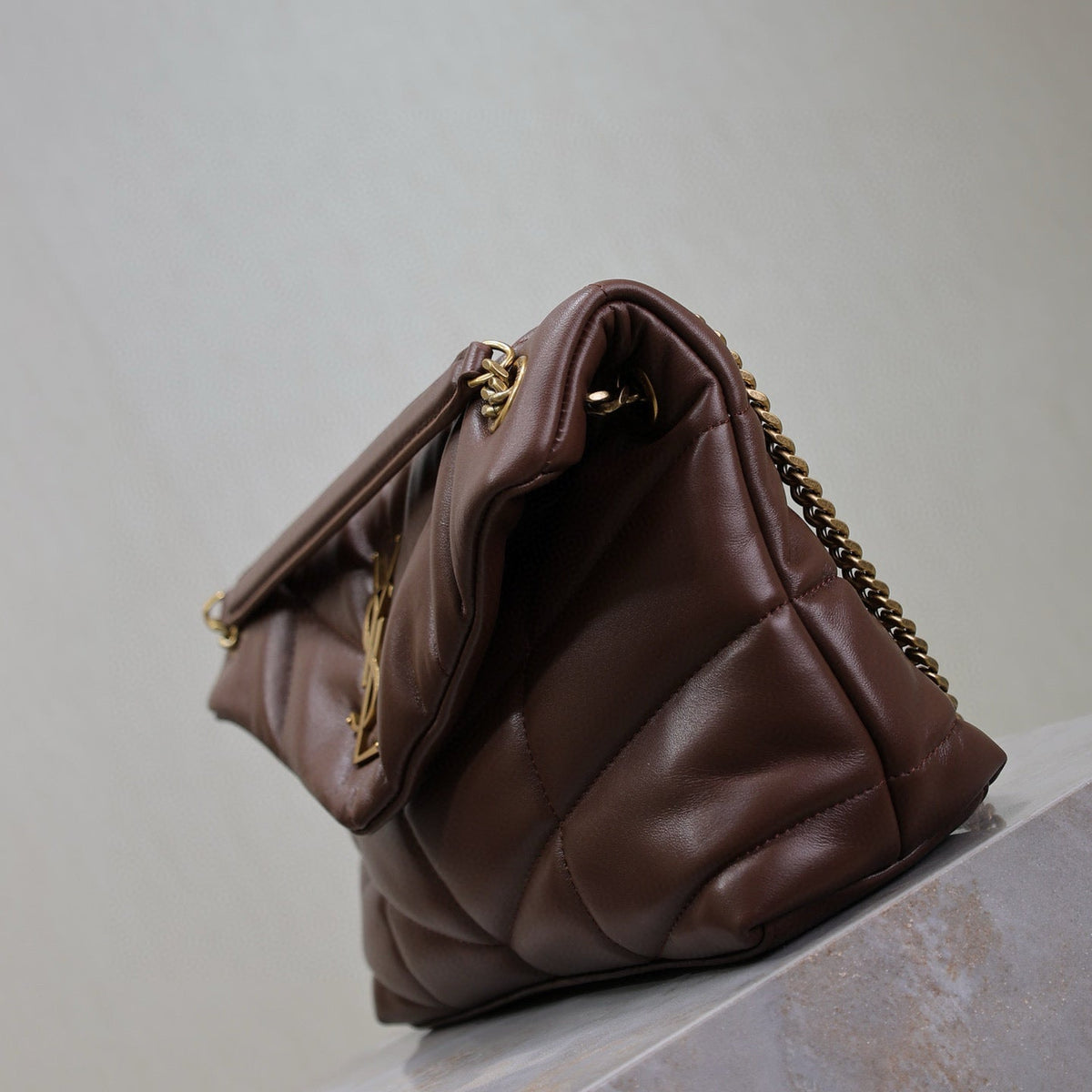 Saint Laurent Bags- Saint Laurent Loulou Puffer Small Bag Elegant Everyday Designer Handbag