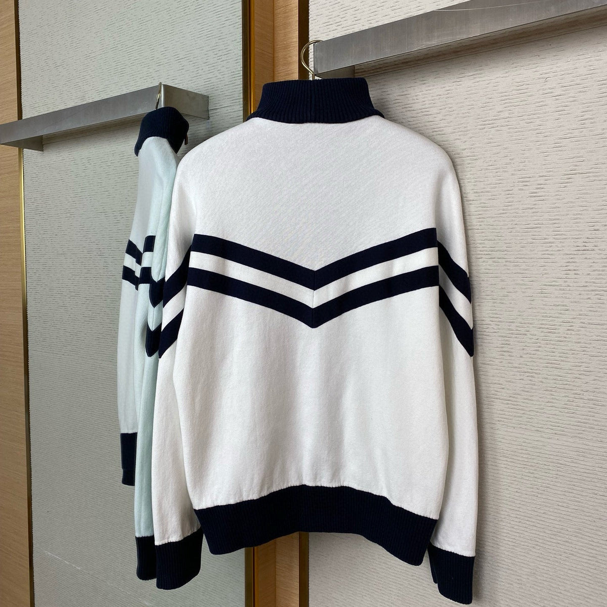Louis Vuitton Sweaters- Louis Vuitton Lou Zip Jumper Premium Casual Designer Knitwear
