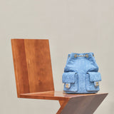 Chanel 25 Denim Backpack – luxury designer bag at Velouxe