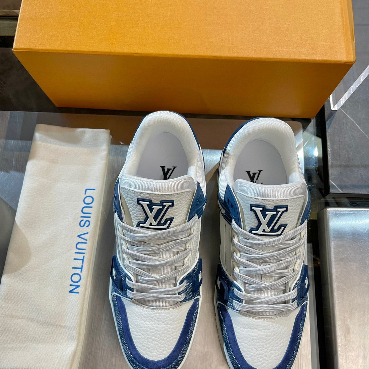 Louis Vuitton Shoes- Louis Vuitton Lou Trainers Comfortable Everyday Designer Shoes