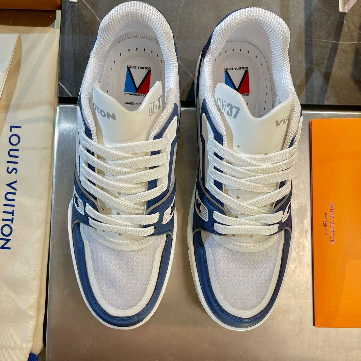 Louis Vuitton Shoes- Louis Vuitton Lou Trainers Luxury Lifestyle Designer Footwear