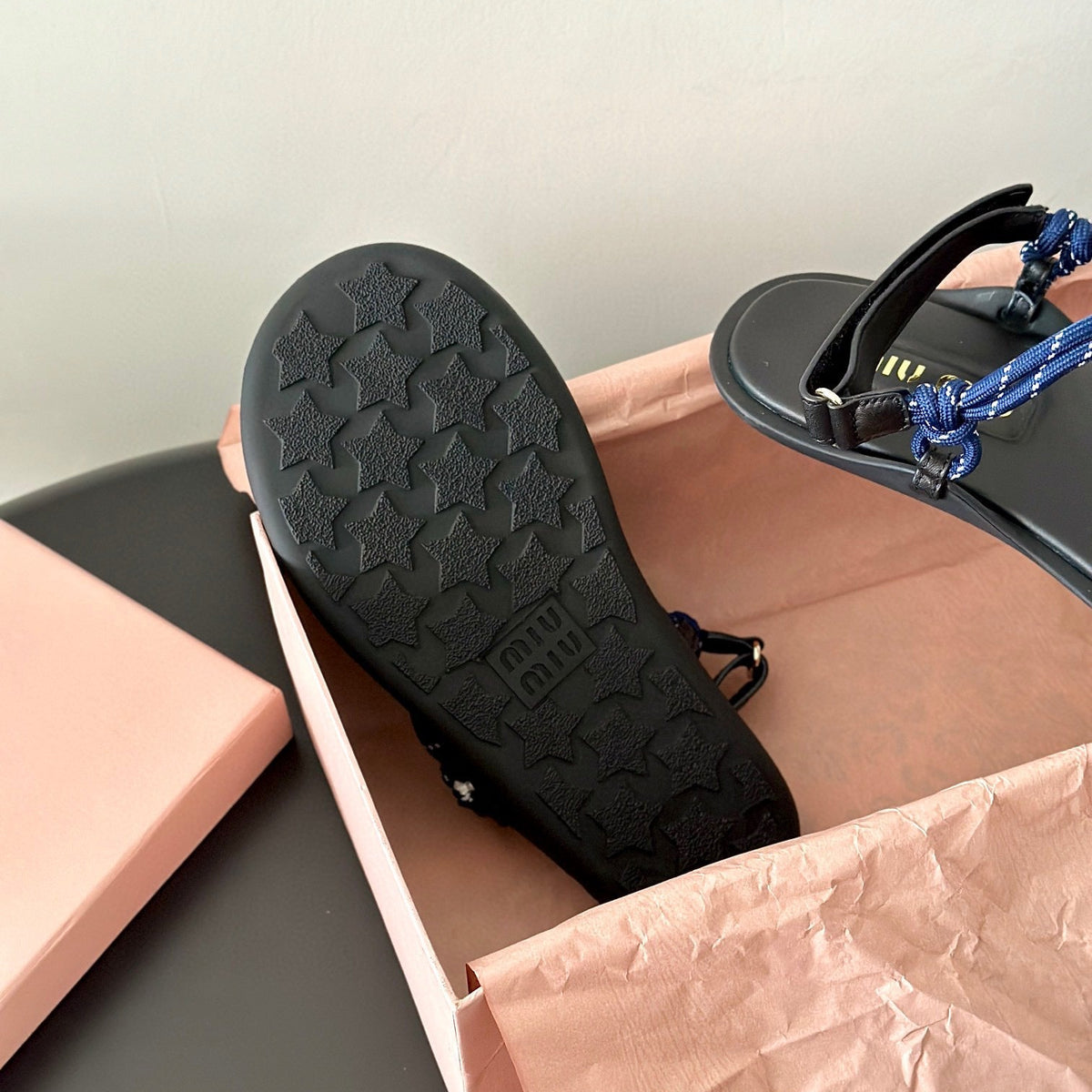 Shoes- Miu M Sandals Luxury Lifestyle Designer Footwear