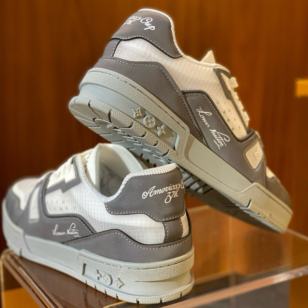 Louis Vuitton Shoes- Louis Vuitton Lou Trainers Premium Designer Casual Shoes
