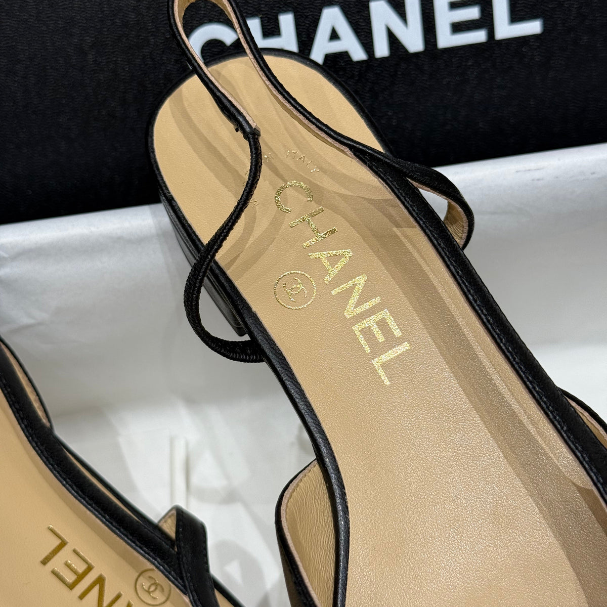 Chanel Shoes- Chanel Slingback Pumps Luxury Lifestyle Designer Footwear