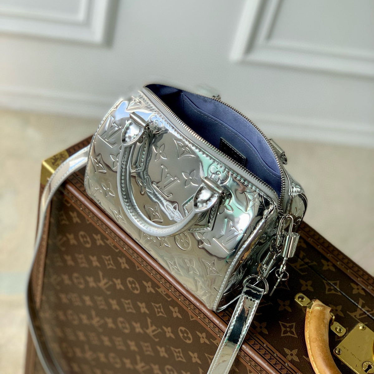 Louis Vuitton Bags- Louis Vuitton Lou Speedy 20 Bag Premium Designer Shoulder Bag