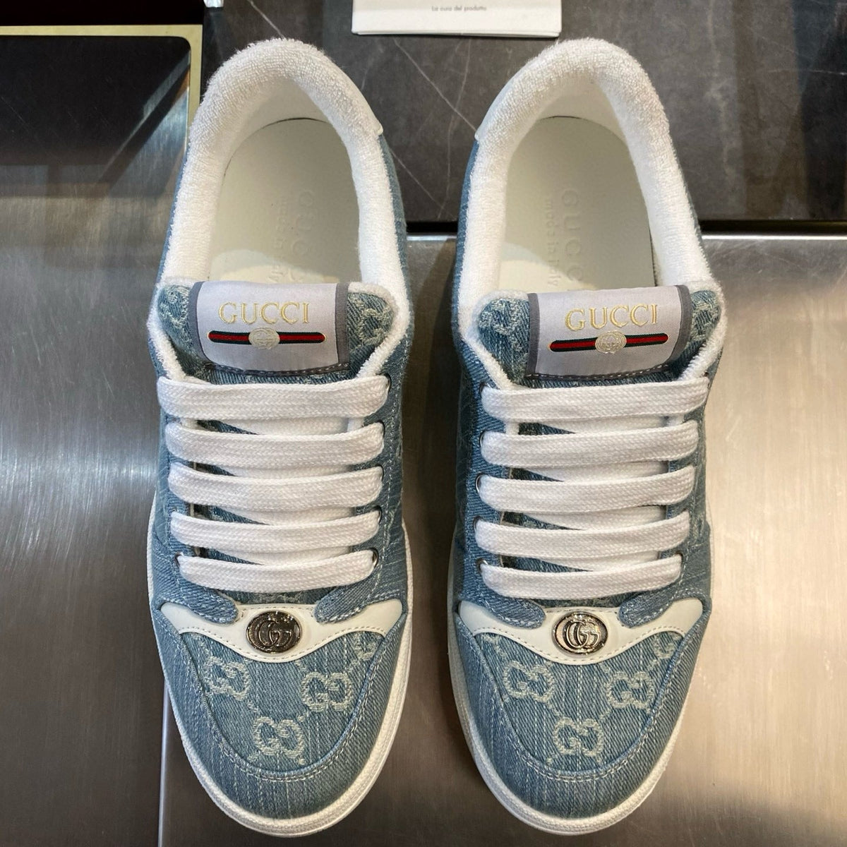Gucci Shoes? Gucci Screener Trainers Luxury Lifestyle Designer Footwear