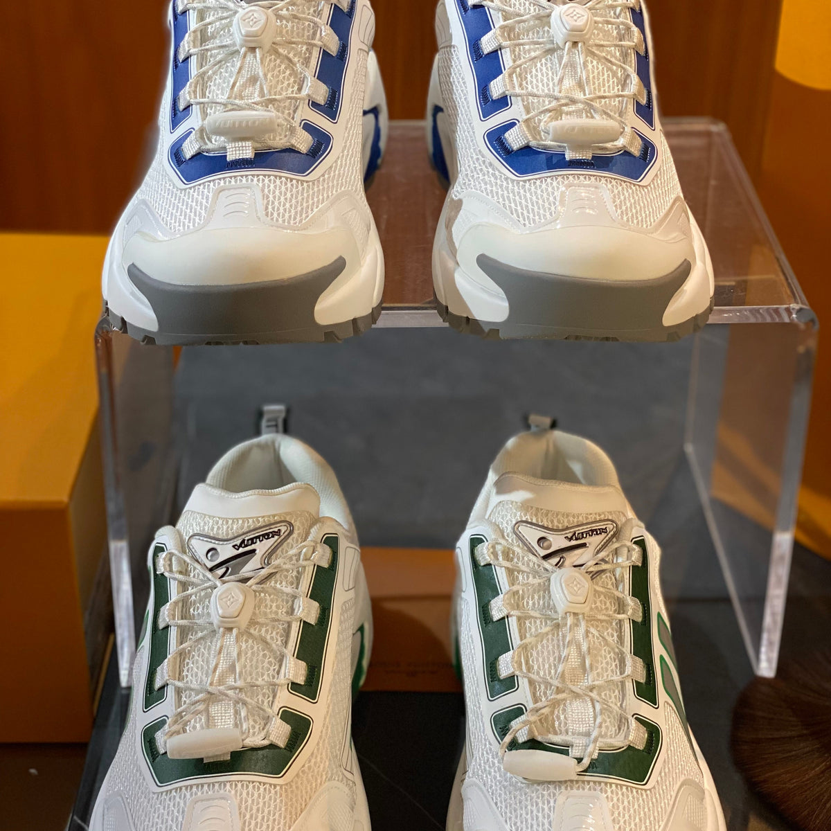 Louis Vuitton Shoes- Louis Vuitton Lou Runner Tatic Sneaker Premium Designer Casual Shoes