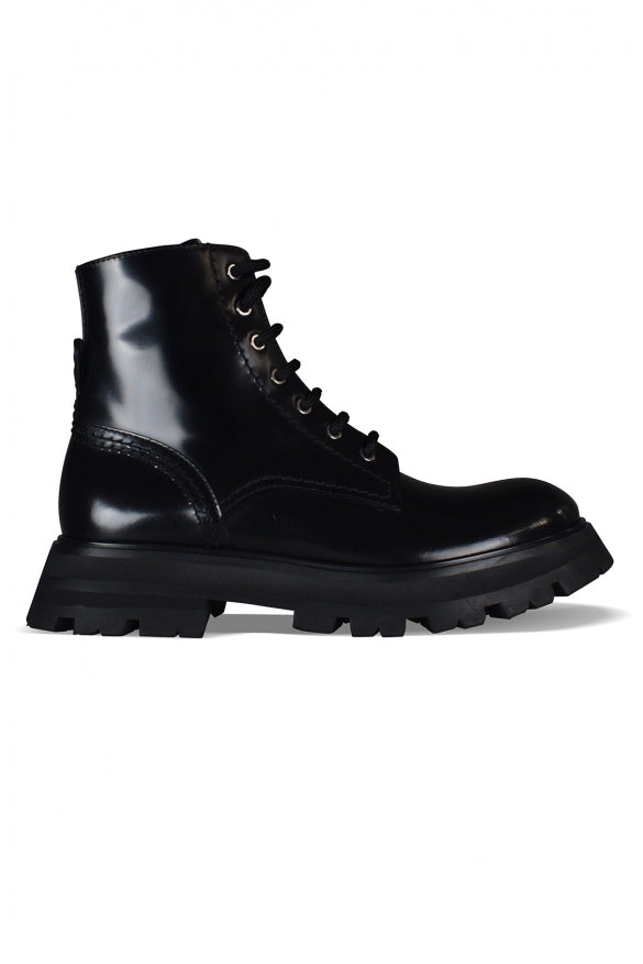 Alexander McQueen Shoes- Alexander Mcqueen Women Wander Boots Premium Designer Casual Shoes