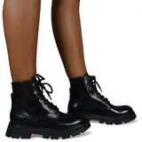 Alexander McQueen premium boots & booties detail and craftsmanship close-up