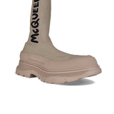 Alexander McQueen premium boots & booties detail and craftsmanship close-up