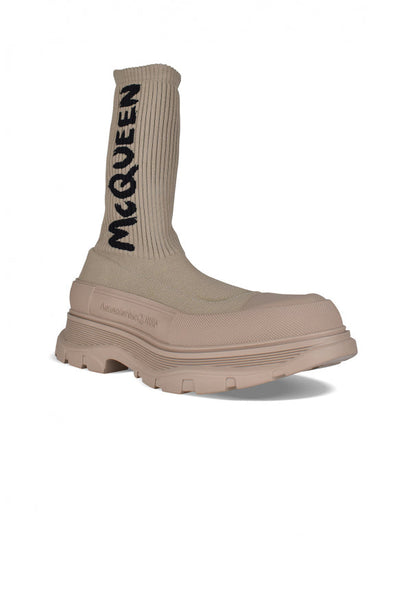 Alexander McQueen premium boots & booties detail and craftsmanship close-up