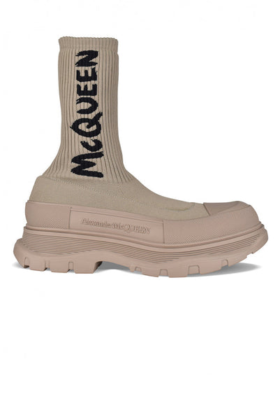 Alexander McQueen Shoes? Alexander Mcqueen Men Graffiti Tread Slick Boots Comfortable Everyday Designer Shoes