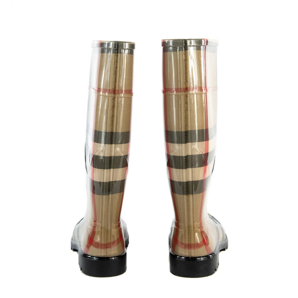 Burberry boots side profile designer luxury fashion