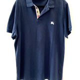 Burberry polo shirt luxury designer piece front view