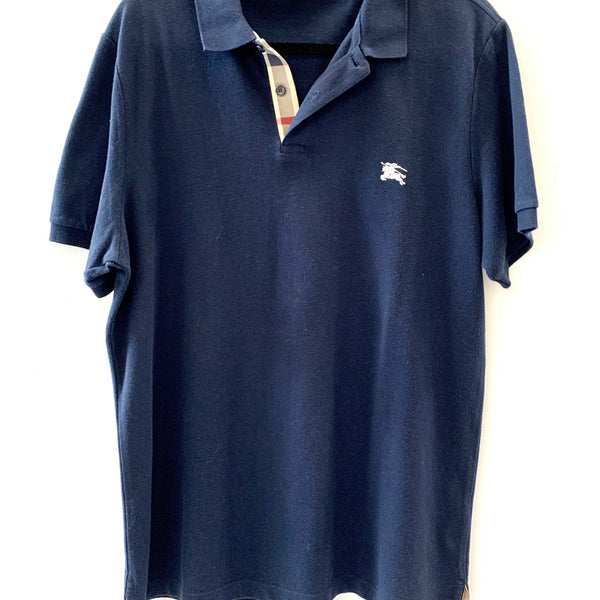 Burberry polo shirt luxury designer piece front view