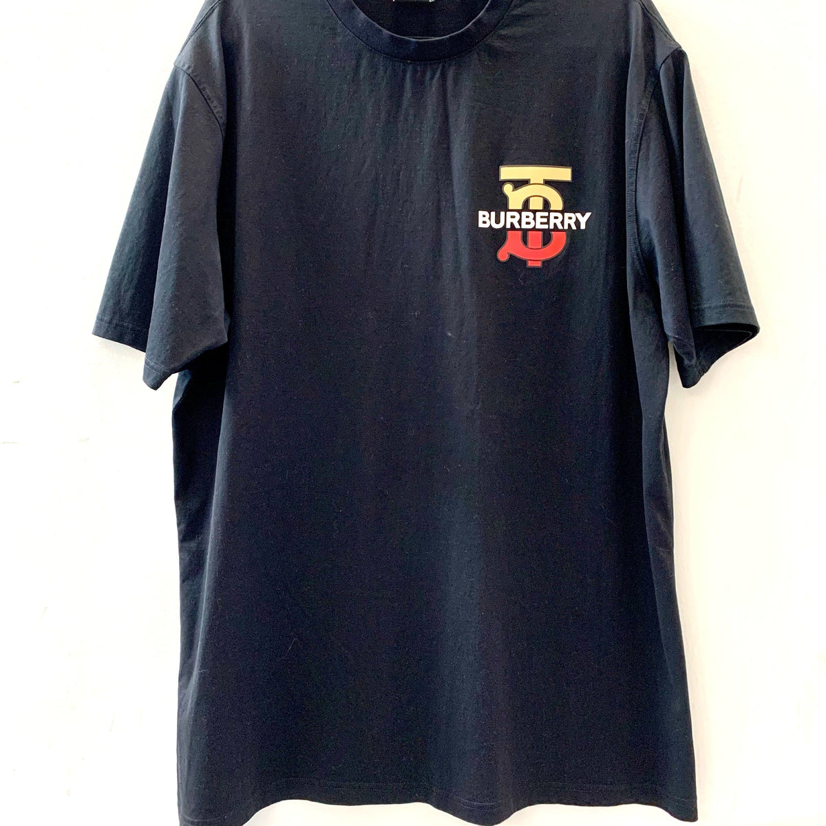Burberry t-shirts luxury designer piece front view