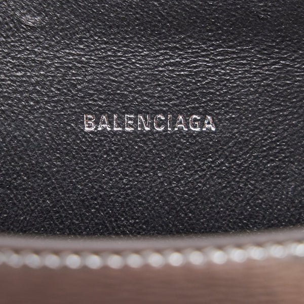 Balenciaga designer handbag leather closeup detail