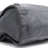 Balenciaga authentic luxury handbag Black leather craftsmanship