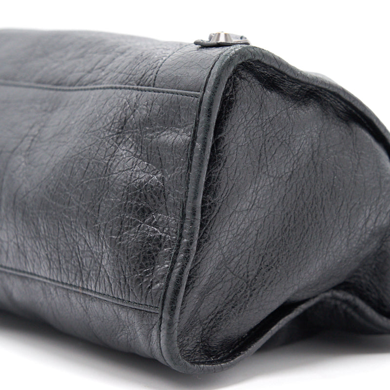 Balenciaga designer handbag leather closeup detail