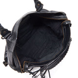 Balenciaga women's handbag Black luxury designer leather