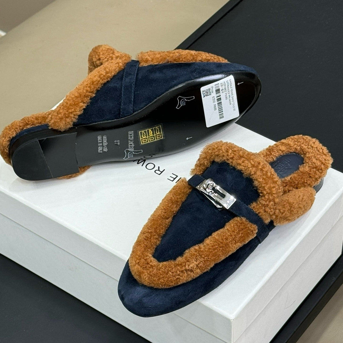 Accessories- Herm Kelly Mules Luxury Designer Fashion Accessory