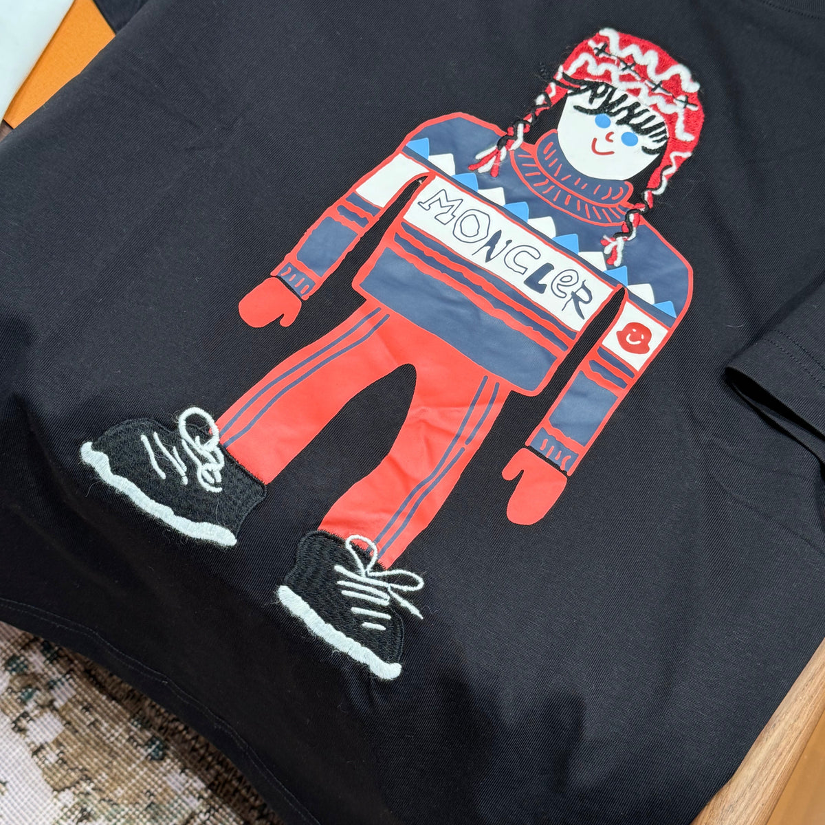 T-Shirts- Monc T-shirt Casual Everyday Designer Tee