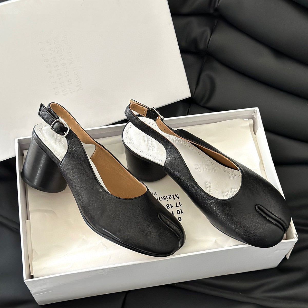 Shoes- Maison M Tabi Heels Luxury Lifestyle Designer Footwear