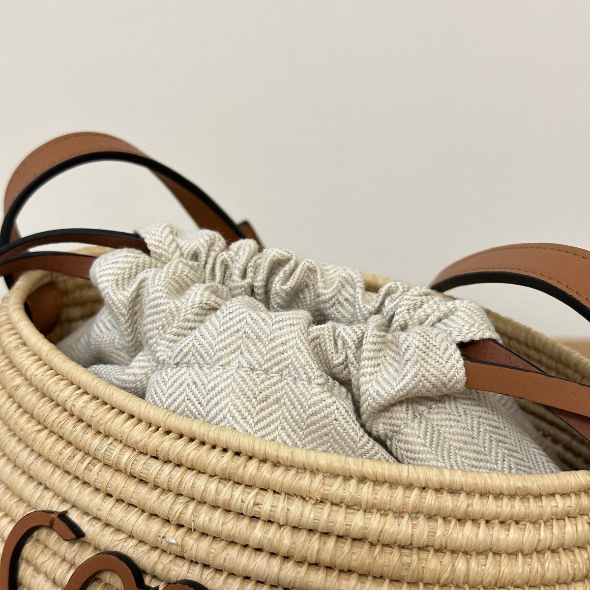 Bags- Loew x Paula’s Ibiza Beehive Basket Bag Luxury Designer Leather Handbag
