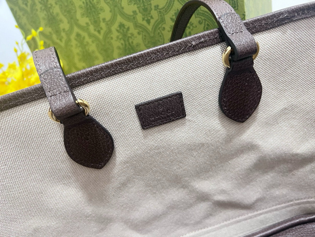 Gucci Bags- Gucci Ophidia Small Tote Bag Luxury Designer Leather Handbag
