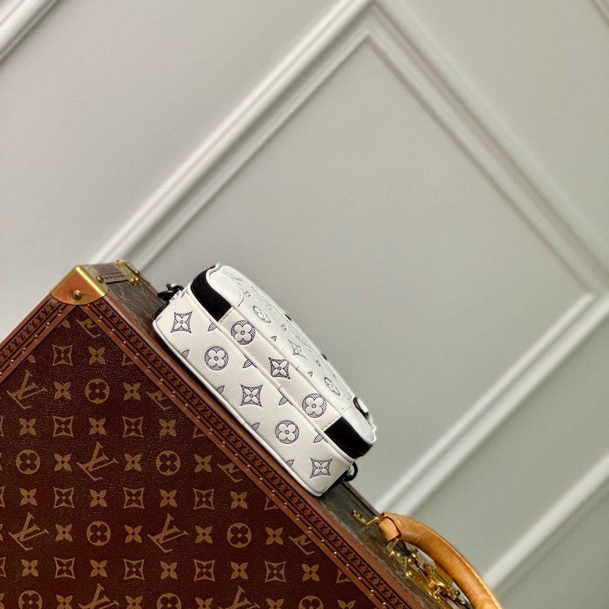 Louis Vuitton Wallets- Louis Vuitton Lou Alpha Wearable Wallet Premium Leather Designer Wallet