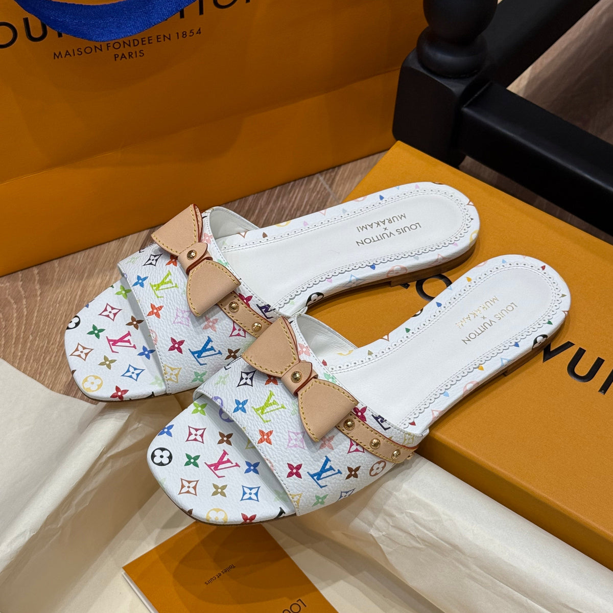 Louis Vuitton Accessories- Louis Vuitton Lou Mules Premium Everyday Designer Accessory