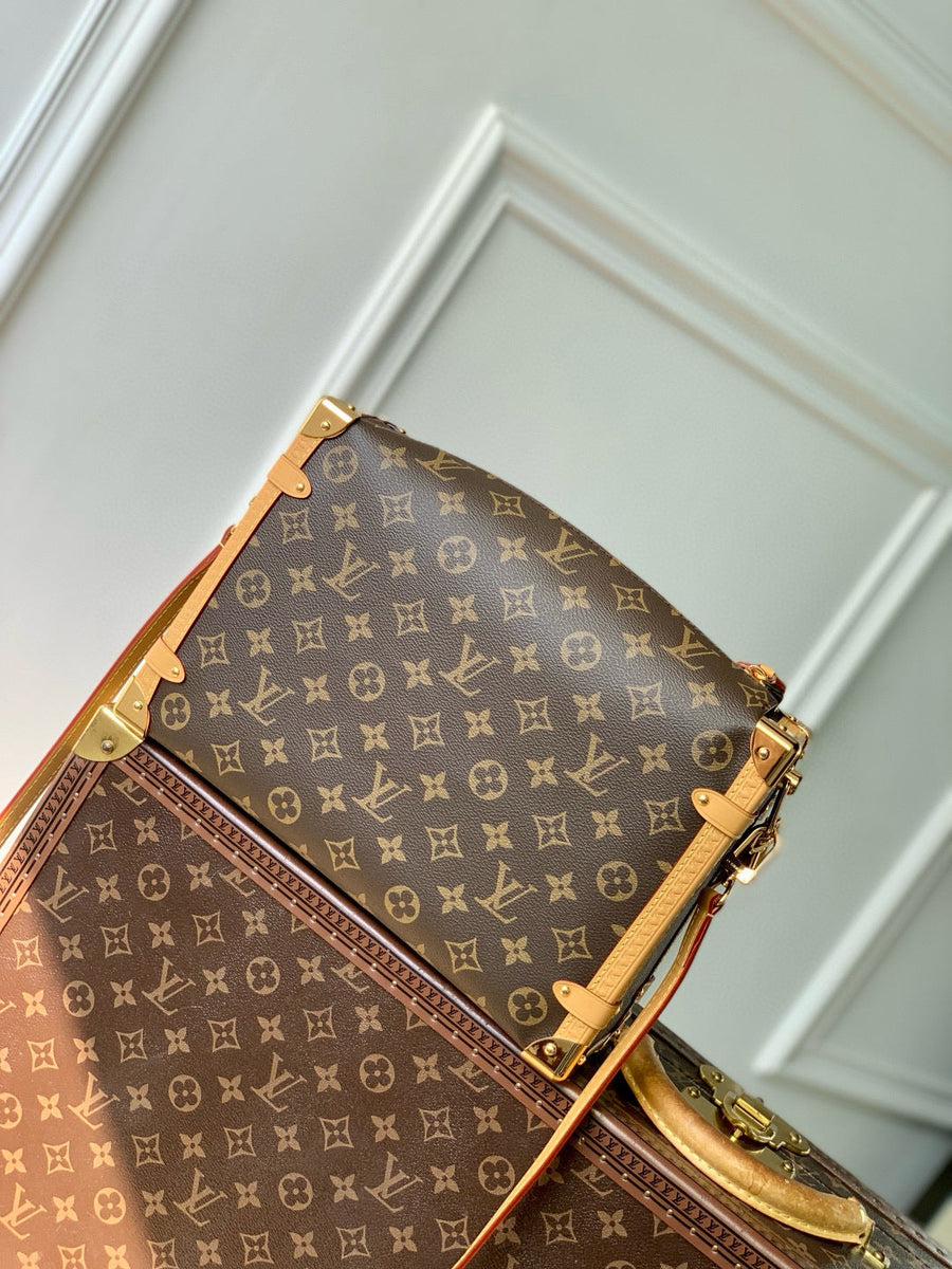 Louis Vuitton Bags- Louis Vuitton Lou Side Trunk Gm Bag Elegant Everyday Designer Handbag