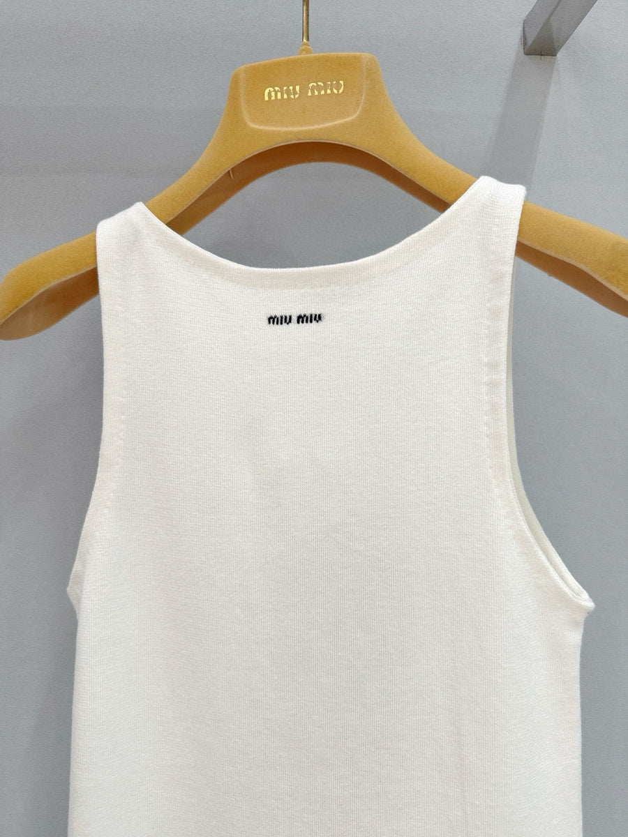 Tops? Miu M Top Elegant Everyday Designer Top